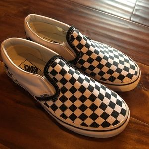 Checkered vans